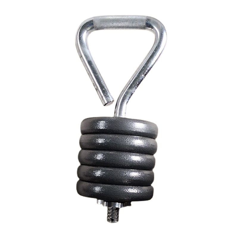 Home Gym Kettlebells - Adjustable Fitness Kettlebell Handle Metal Barbell