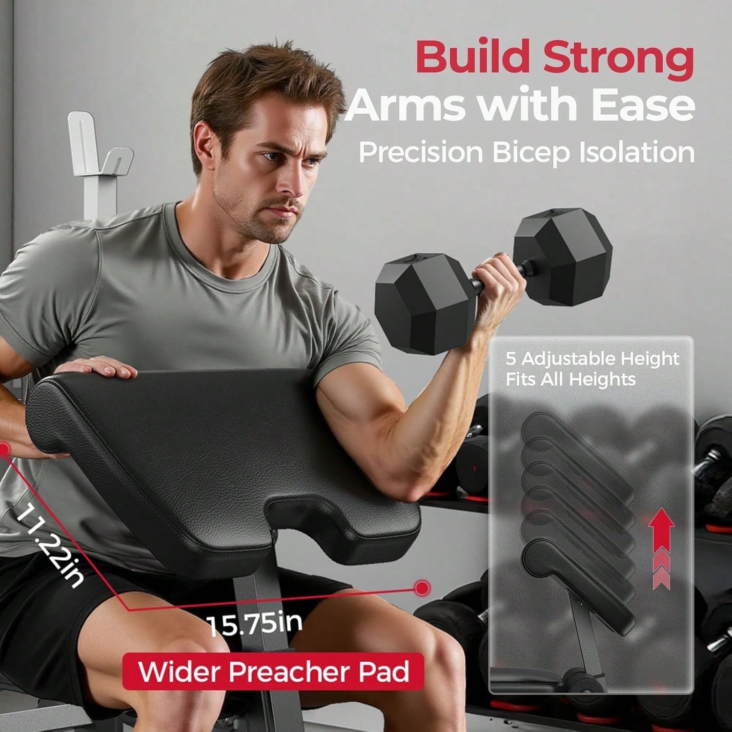 FLYBIRD Adjustable Weight Benc - Home Gym With Leg Press recension och pris