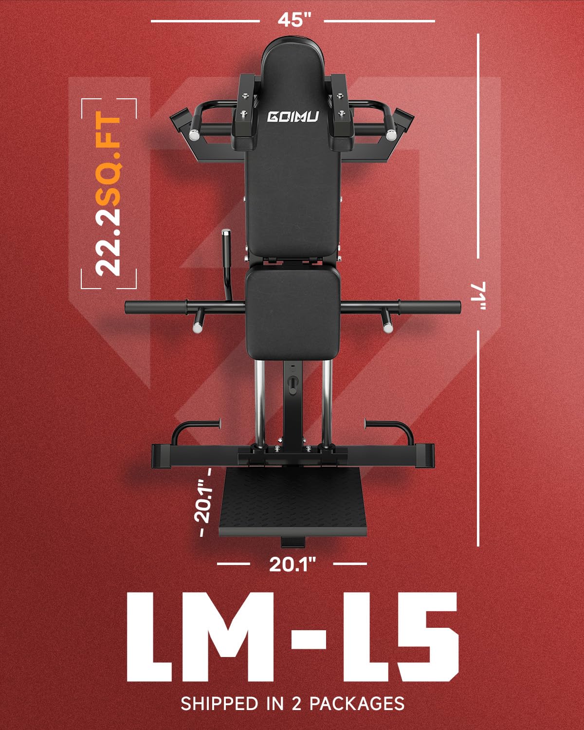 L5 Leg Press Hack Squat Machin - Home Gym With Leg Press recension och pris