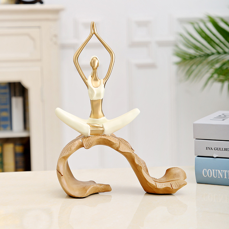 Nordic Yoga Girl Living Small  - Home Gym Yoga Room recension och pris