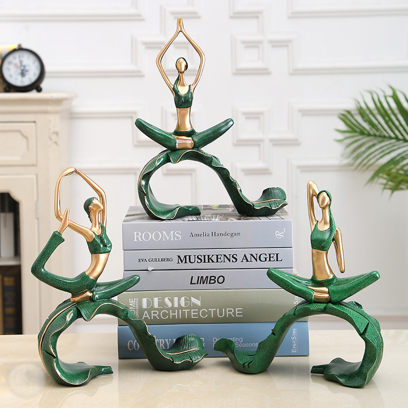 Nordic Yoga Girl Living Small  - Home Gym Yoga Room recension och pris