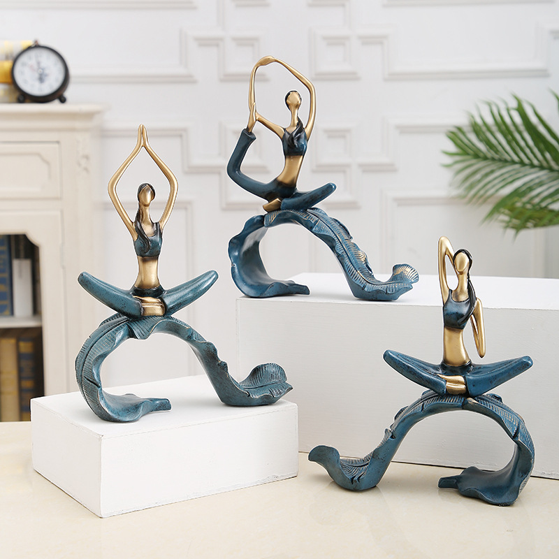 Nordic Yoga Girl Living Small  - Home Gym Yoga Room recension och pris