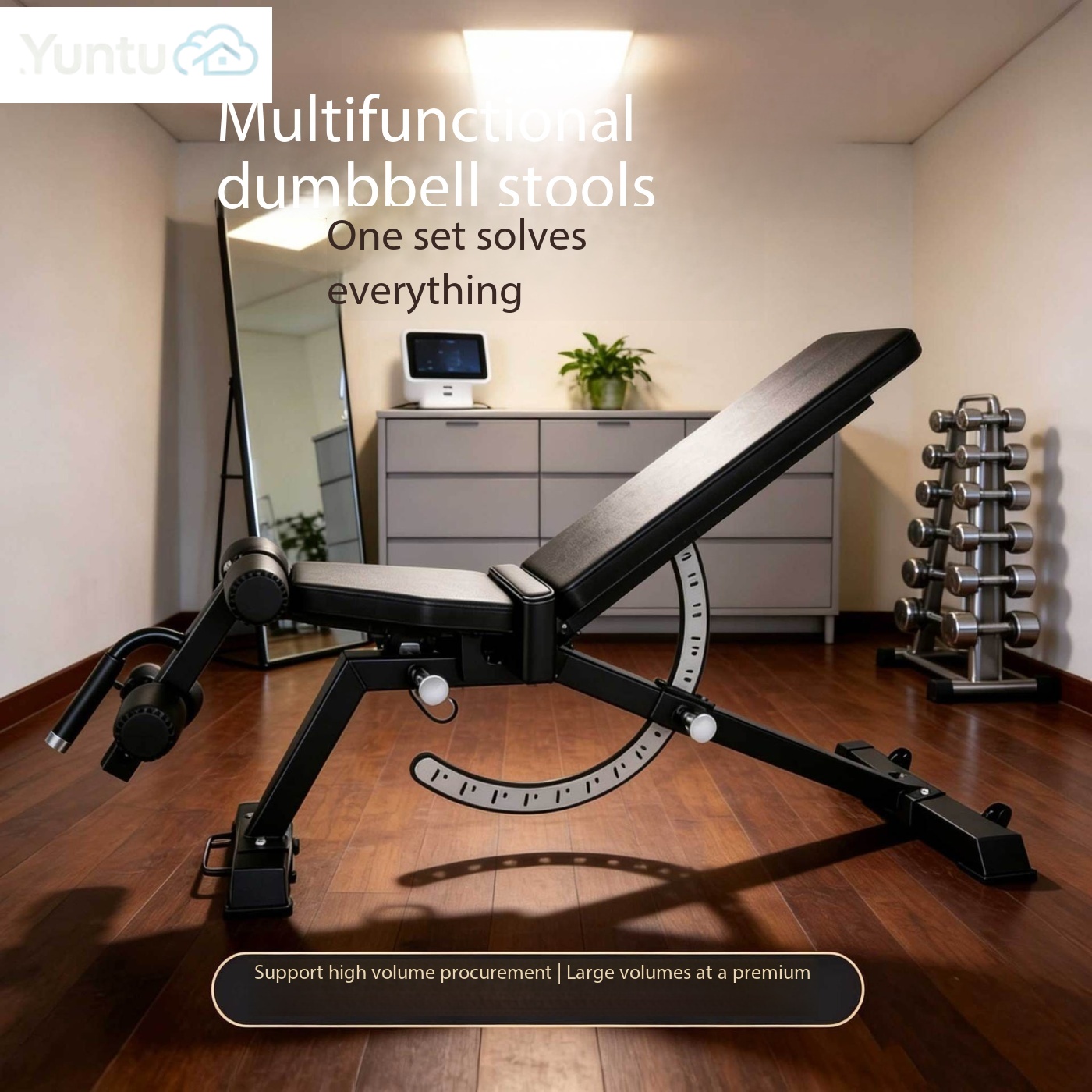 Multifunctional Foldable Weigh - Home Gym Weight Bench recension och pris
