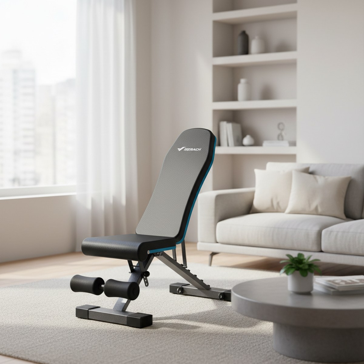 Adjustable Foldable Weight Ben - Home Gym Weight Bench recension och pris