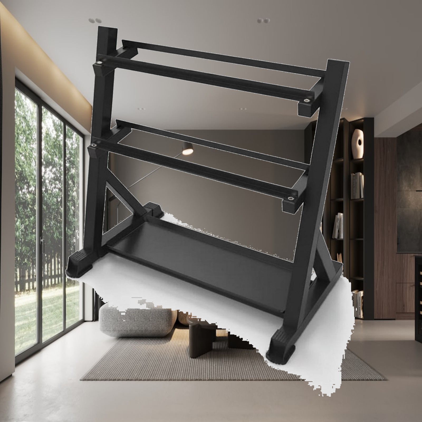 3 Tier Dumbbell Rack Saving He - Home Gym Usa recension och pris