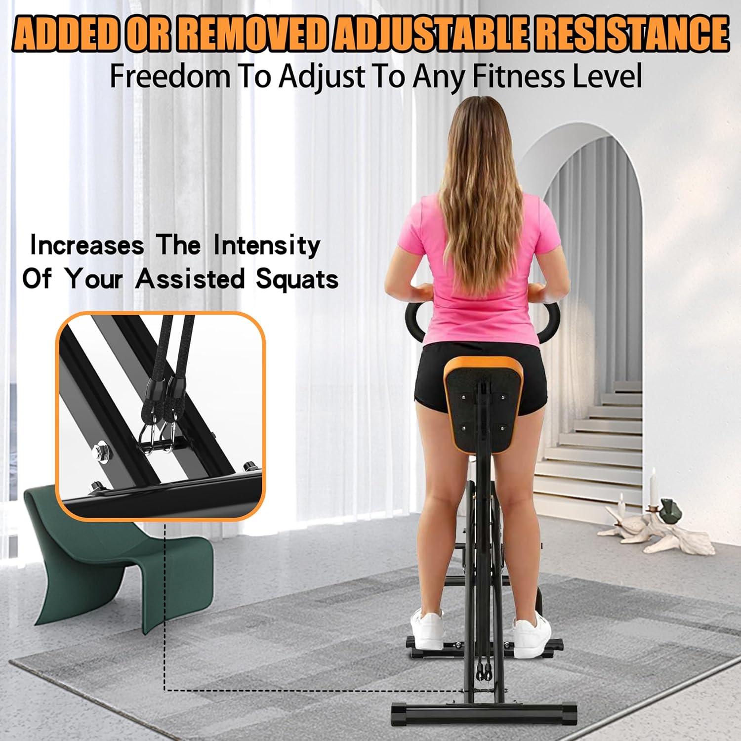 Squat Machine For Home, Assist - Home Gym With Leg Press recension och pris
