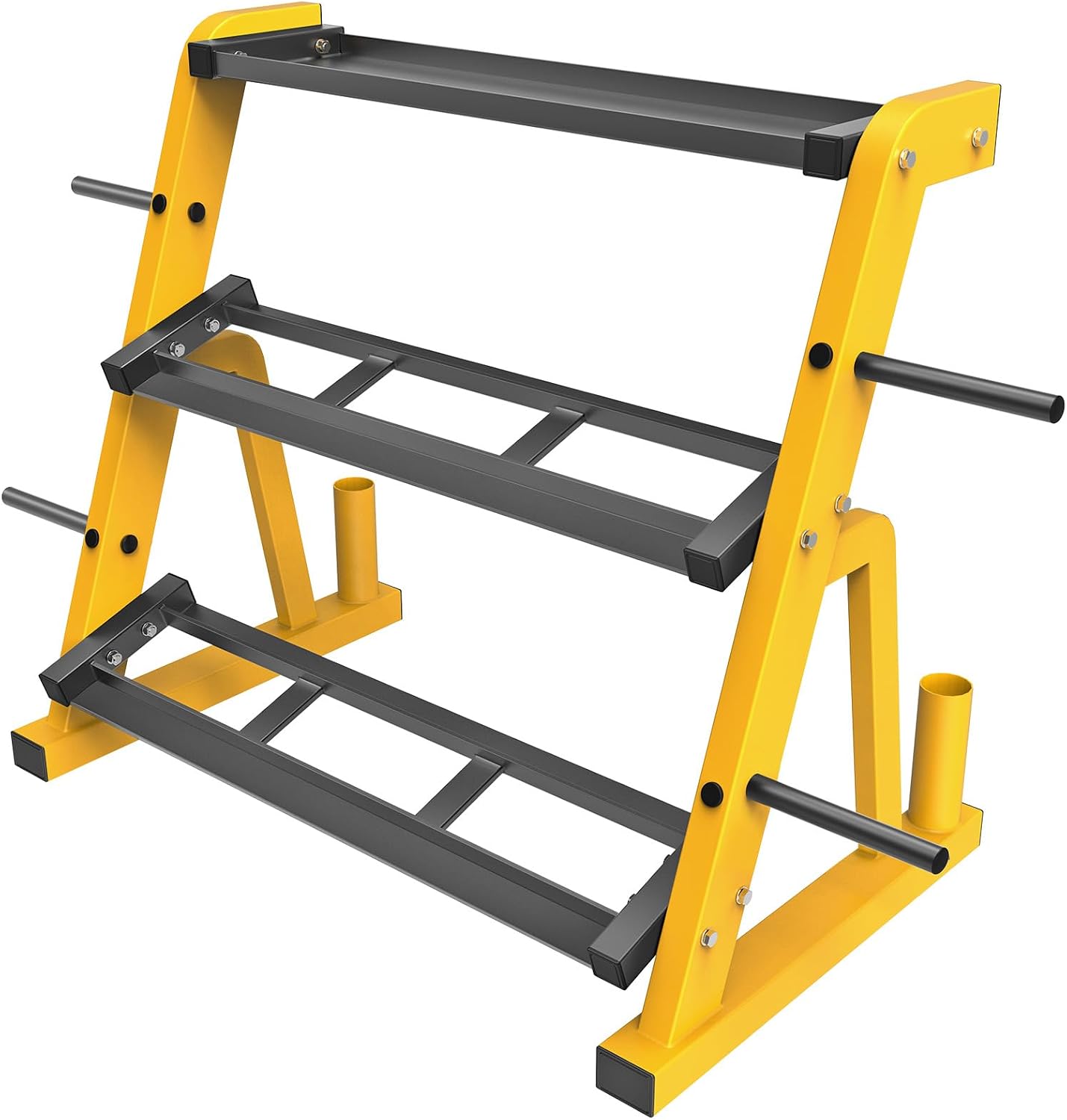 Heavy Duty Three Tier Dumbbell - Home Gym Kettlebells recension och pris
