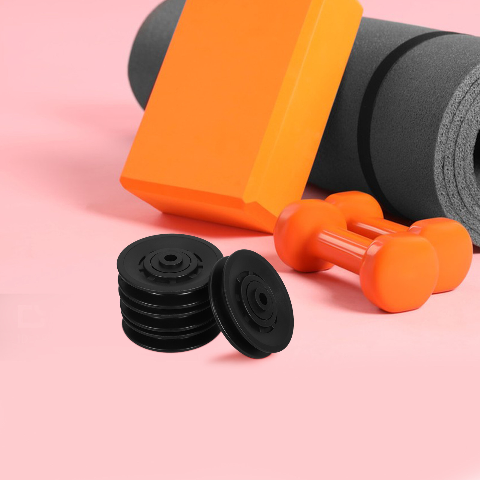 4Pcs 90Mm Universal Gym Pulley - Home Gym Universal Machine recension och pris