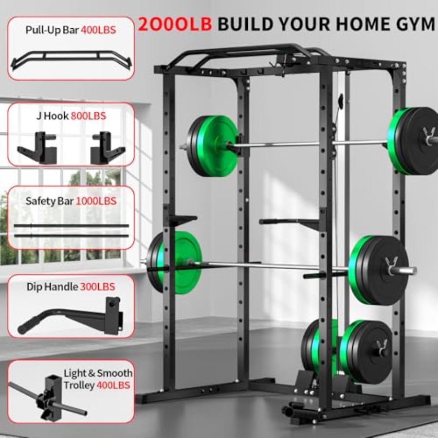 Home gym power rack with LAT p - Home Gym Multi recension och pris