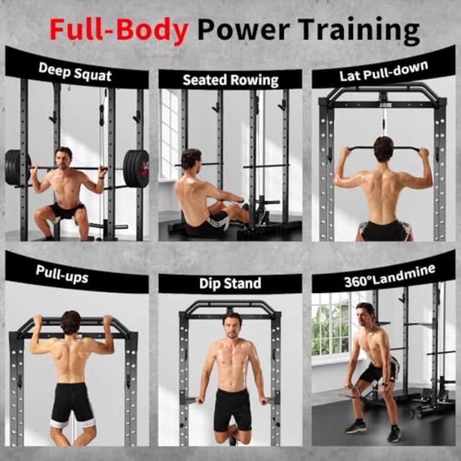 Home gym power rack with LAT p - Home Gym Multi recension och pris