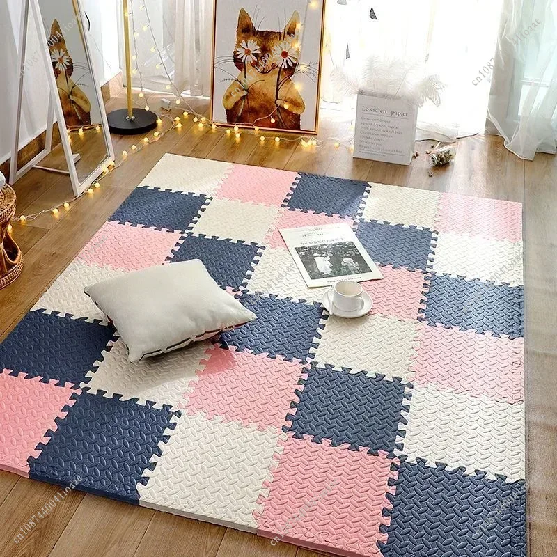 6/12Pcs Non-Slip Carpet 30x30x - Home Gym Yoga Room recension och pris