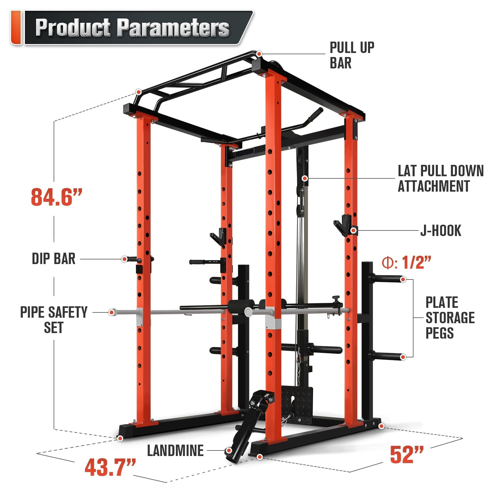 Commercial  Multi-function Pow - Home Gym Multi recension och pris