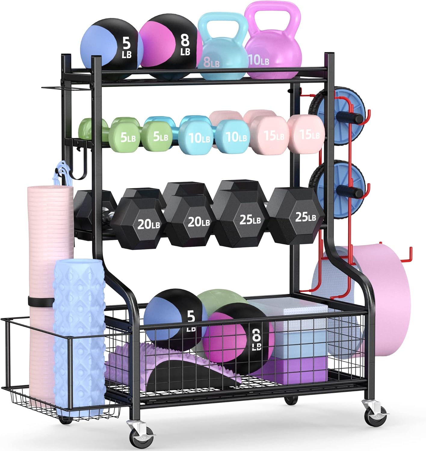 Home Gym Dumbbell Rack with Wh - Home Gym Usa recension och pris