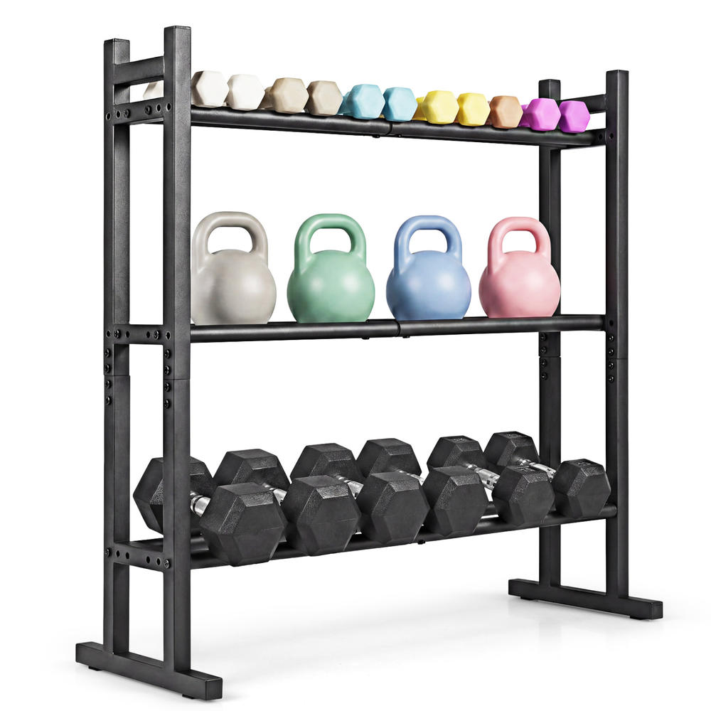 Heavy Duty 3-Tier Dumbbell Rac - Home Gym Usa recension och pris