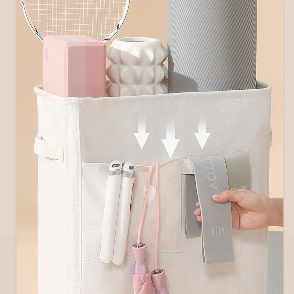 Folding Yoga Mat Storage Baske - Home Gym Yoga Mat Storage recension och pris
