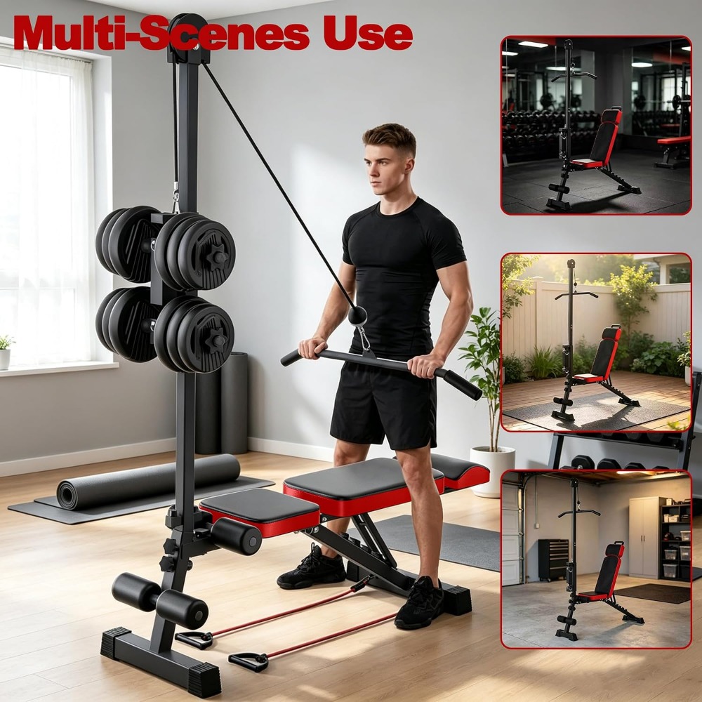 Multi-Functional Weight Bench  - Home Gym Weight Bench recension och pris