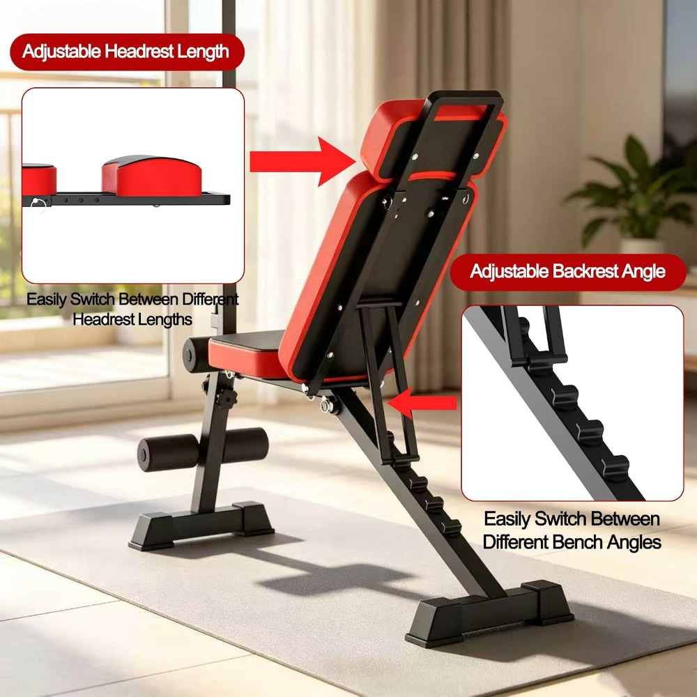 Multi-Functional Weight Bench  - Home Gym Weight Bench recension och pris