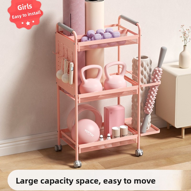 Minimalist Iron Storage Rack M - Home Gym Yoga Mat Storage recension och pris