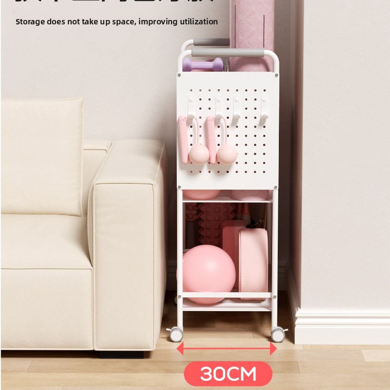 Minimalist Iron Storage Rack M - Home Gym Yoga Mat Storage recension och pris