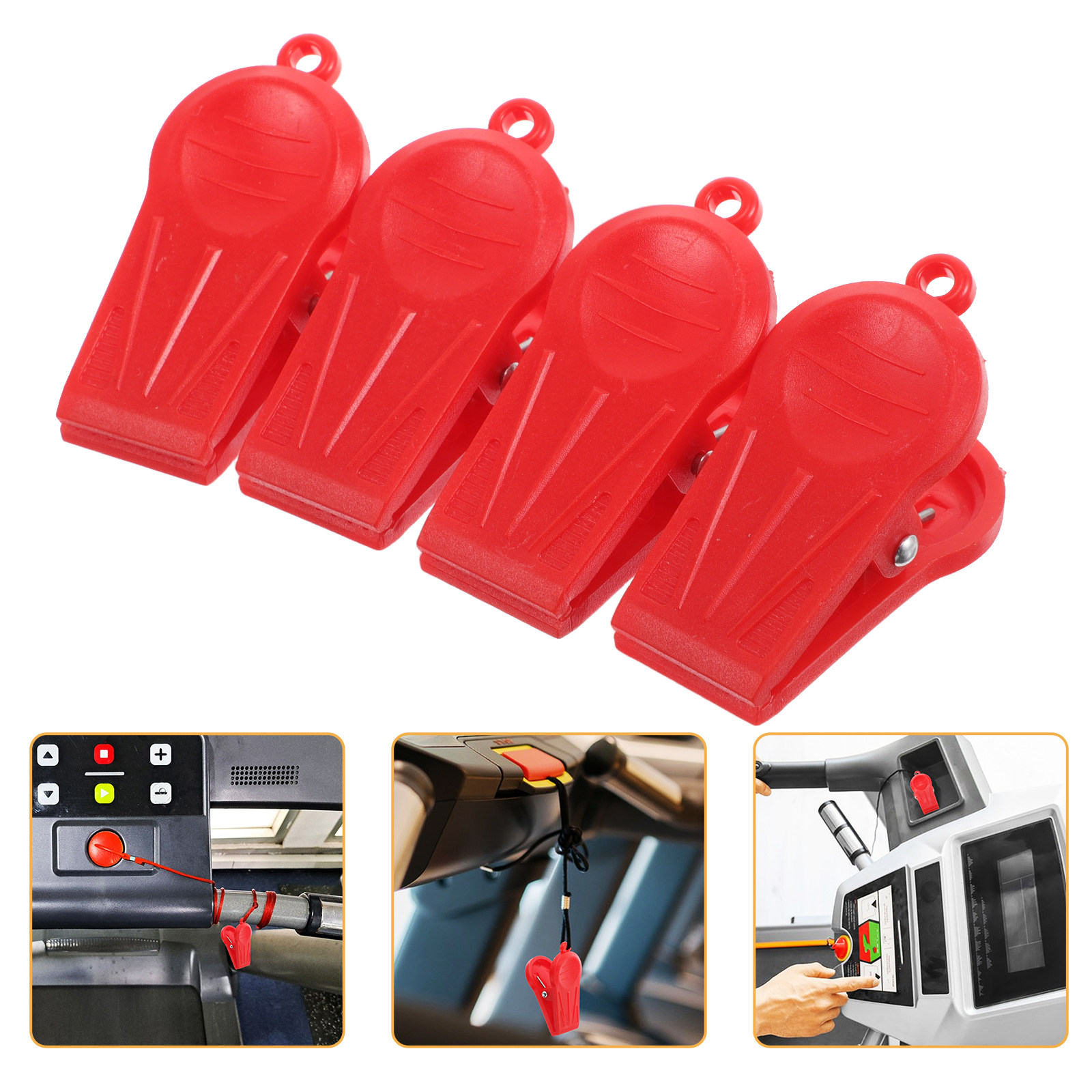 4Pcs Universal Treadmill Safet - Home Gym Universal Machine recension och pris