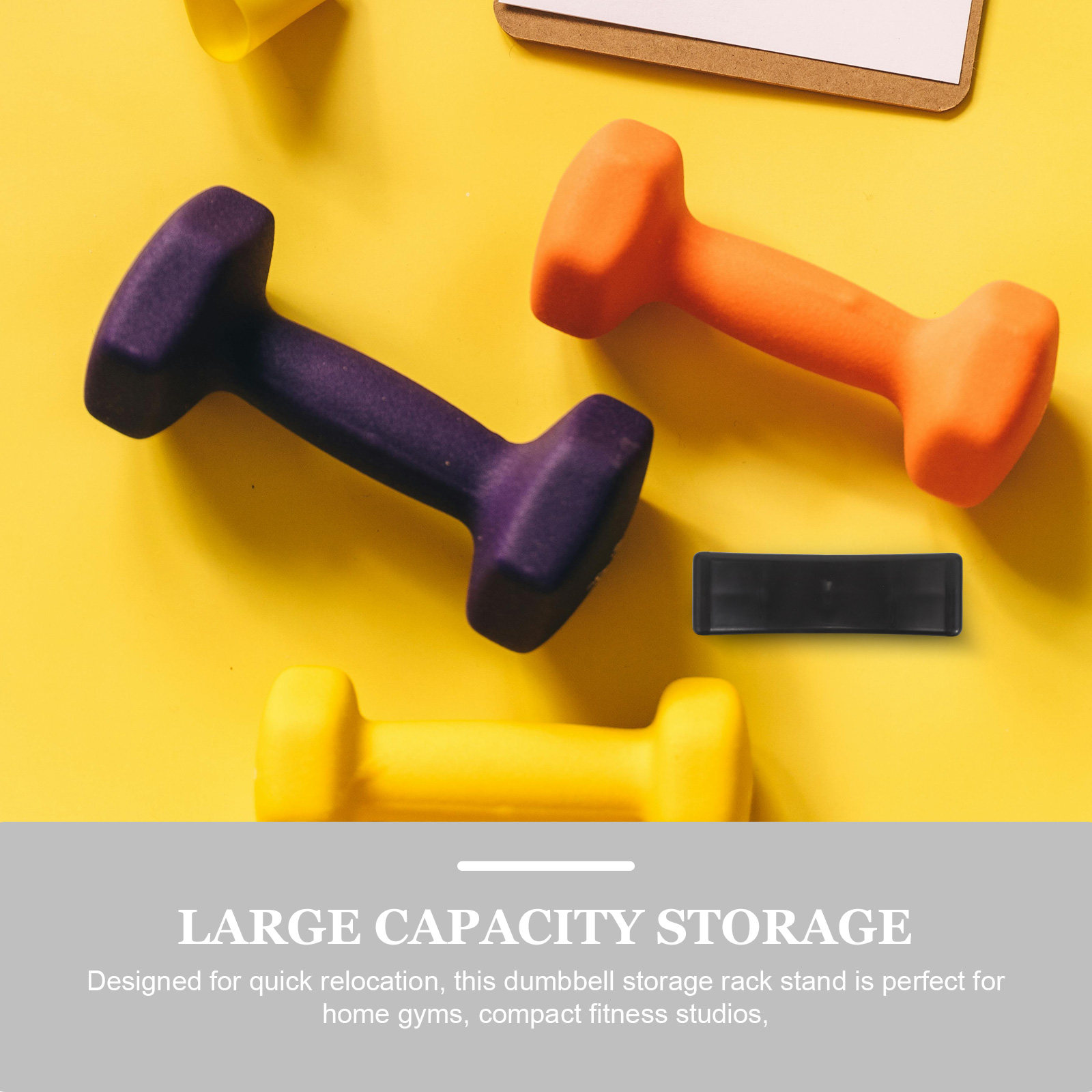 8Pcs Dumbbell Storage Saddles  - Home Gym Usa recension och pris