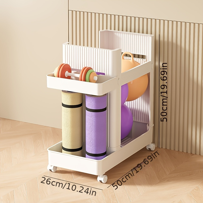 Vertical Fitness Equipment Sto - Home Gym Yoga Mat Storage recension och pris