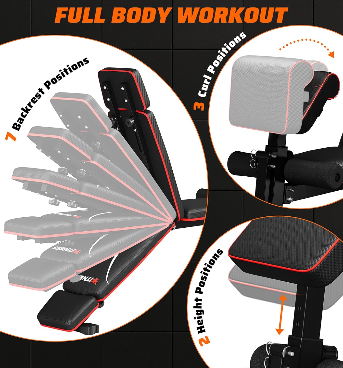 Home Gym Foldable Weight Bench - Home Gym Weight Bench recension och pris