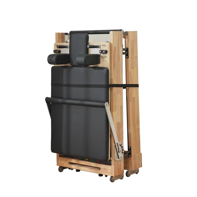 Wood Folding Pilates Reformer  - Home Gym Yoga Room recension och pris