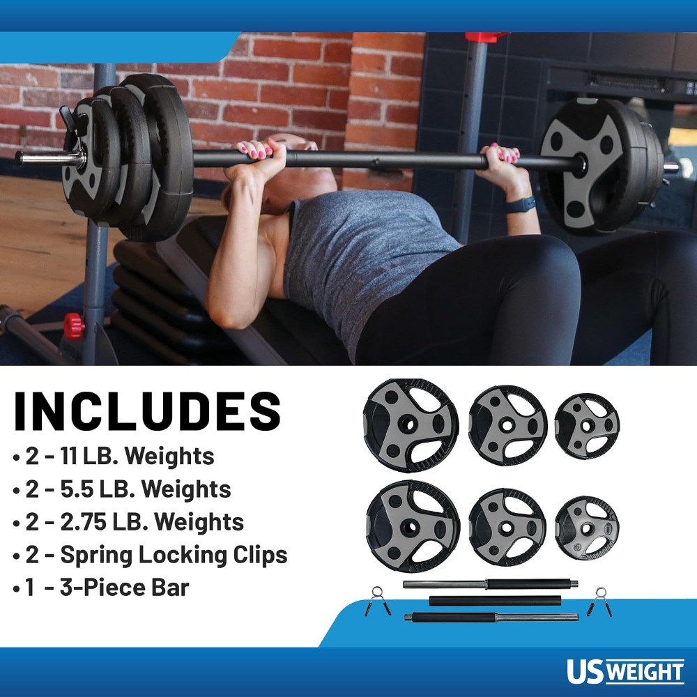 Perfect Barbell Weight Set for - Home Gym Usa recension och pris