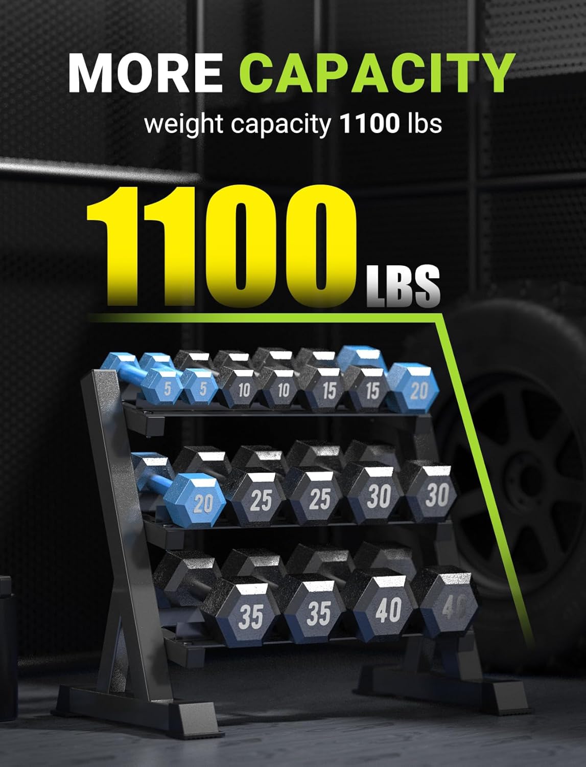 Home Gym Dumbbell Rack, 3 & 5  - Home Gym Usa recension och pris
